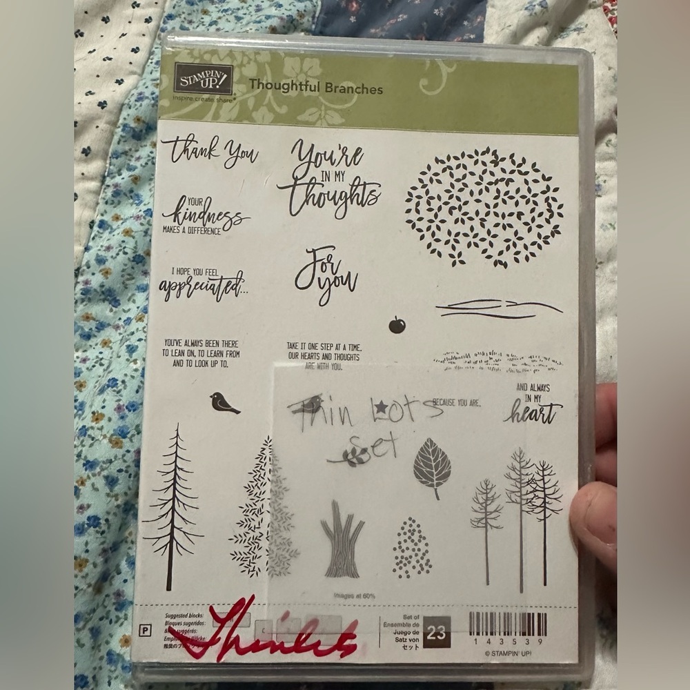 Stampin' Up! Thoughtful Branches Stamp Set